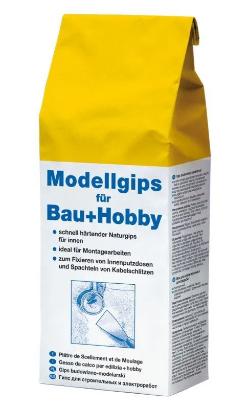 Modellgips f&uuml;r Bau und Hobby 5 kg