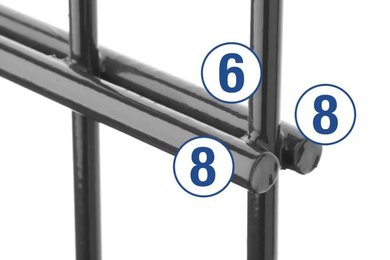 Doppelstabgitter GM RAL 7016 anthrazit