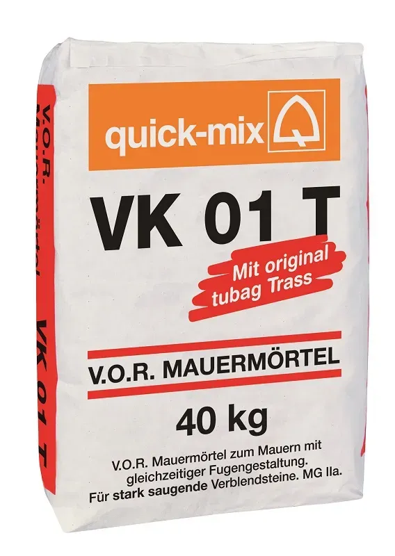 Quick Mix Vormauerm&ouml;rtel VK 01 T grau