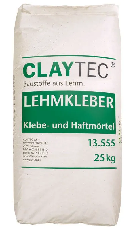 Claytec Lehmklebe- und Armierungsm&ouml;rtel