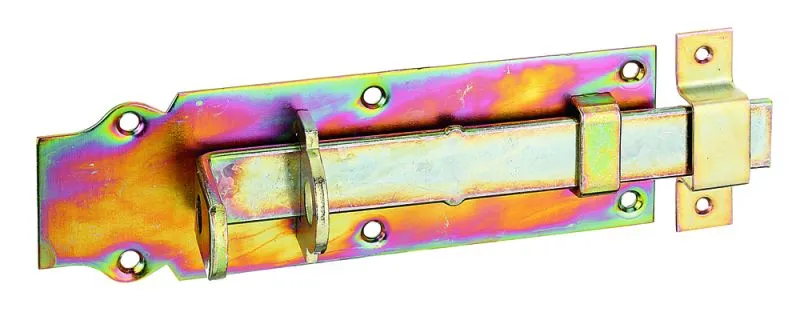 Schlossriegel gerade verz. 200x64x25 mm
