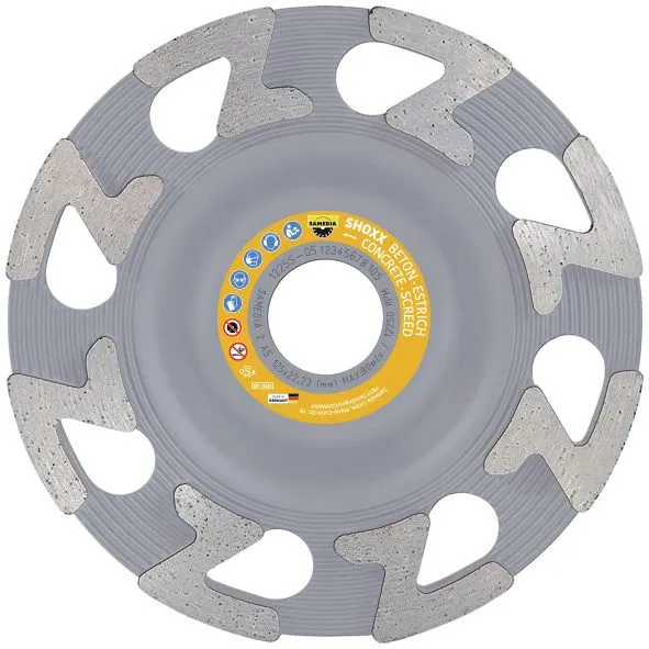 Diamant-Schleifteller Z A5 125x22,23 mm