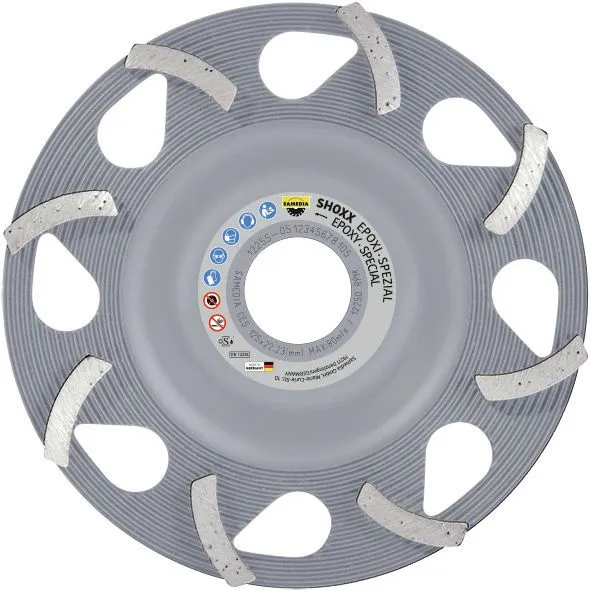 Diamant-Schleifteller C E5 125x22,23 mm