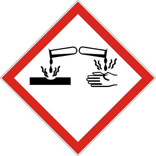 GHS05 Ätzend Reizend